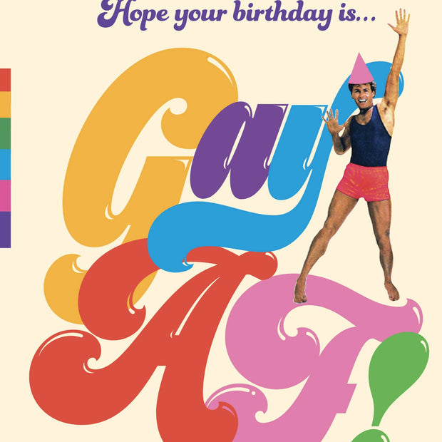 Gay AF! Card