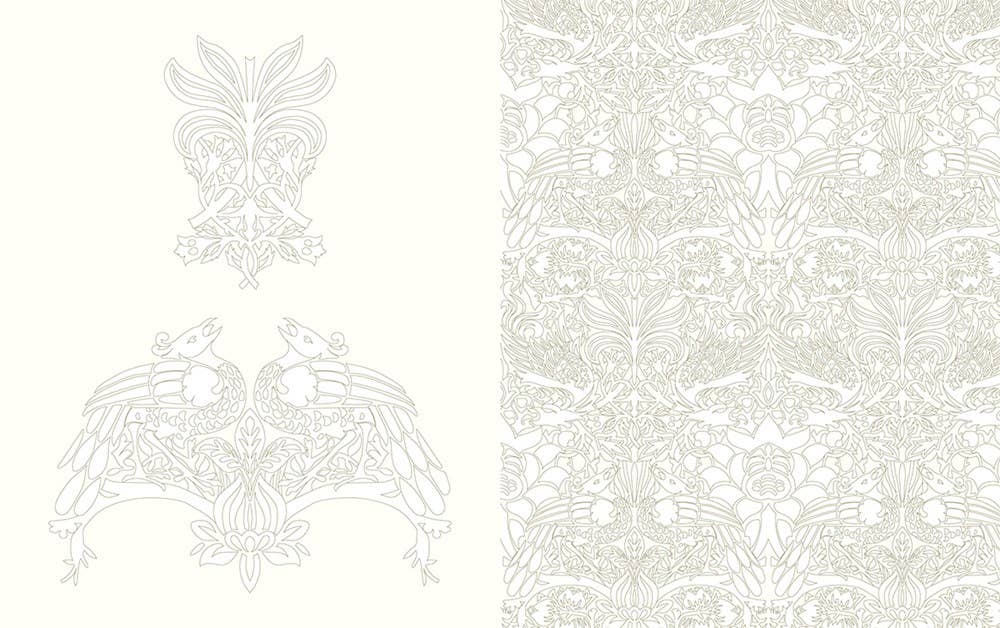 William Morris: An Arts & Crafts Coloring Book