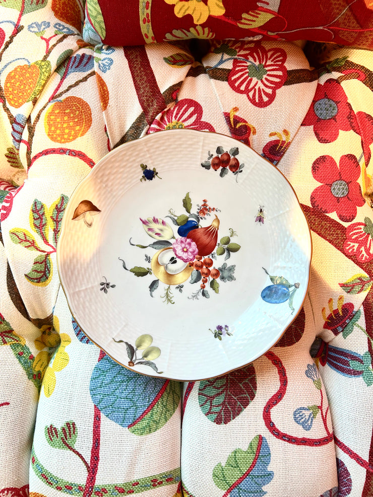 Vintage Fruit & Vegetable Plate