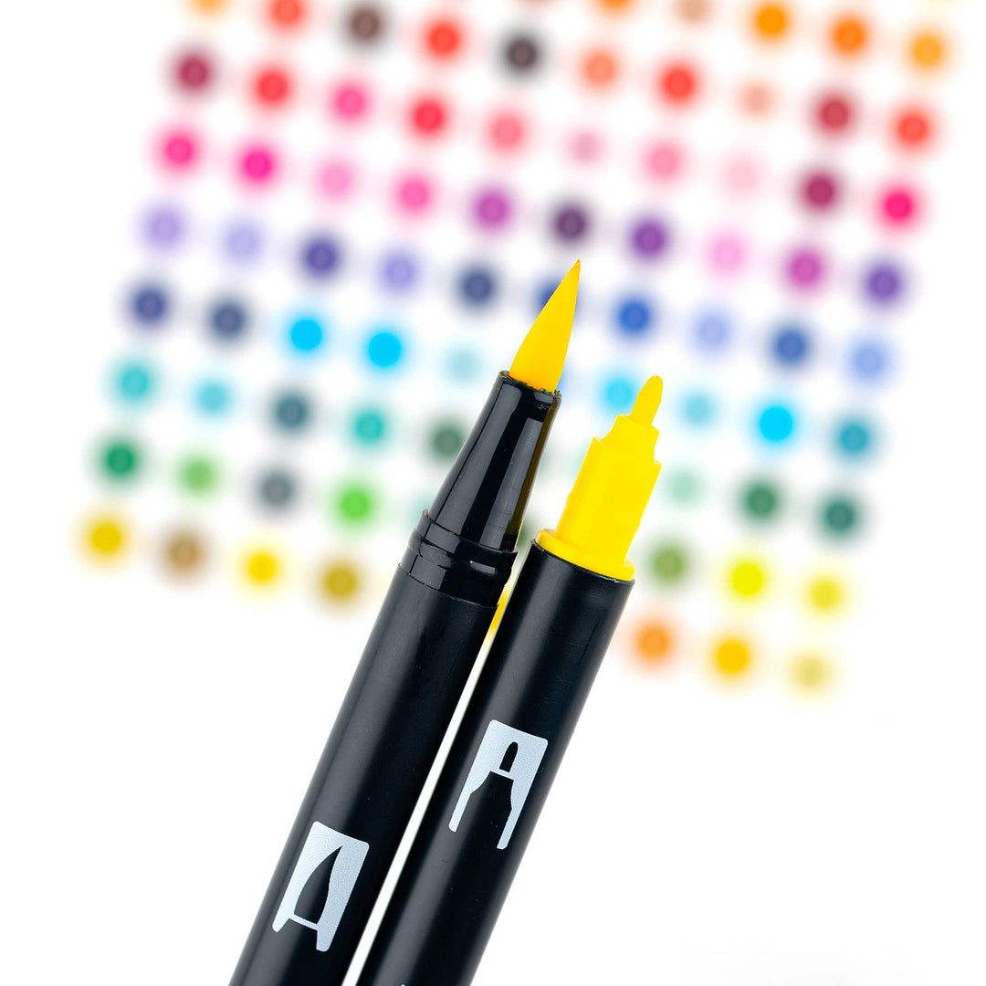 Dual Brush Markers: Lemon Squeezy