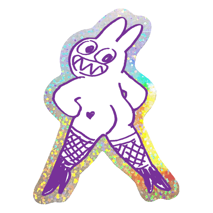 Cheeked Up by Apply - Die-Cut Sticker