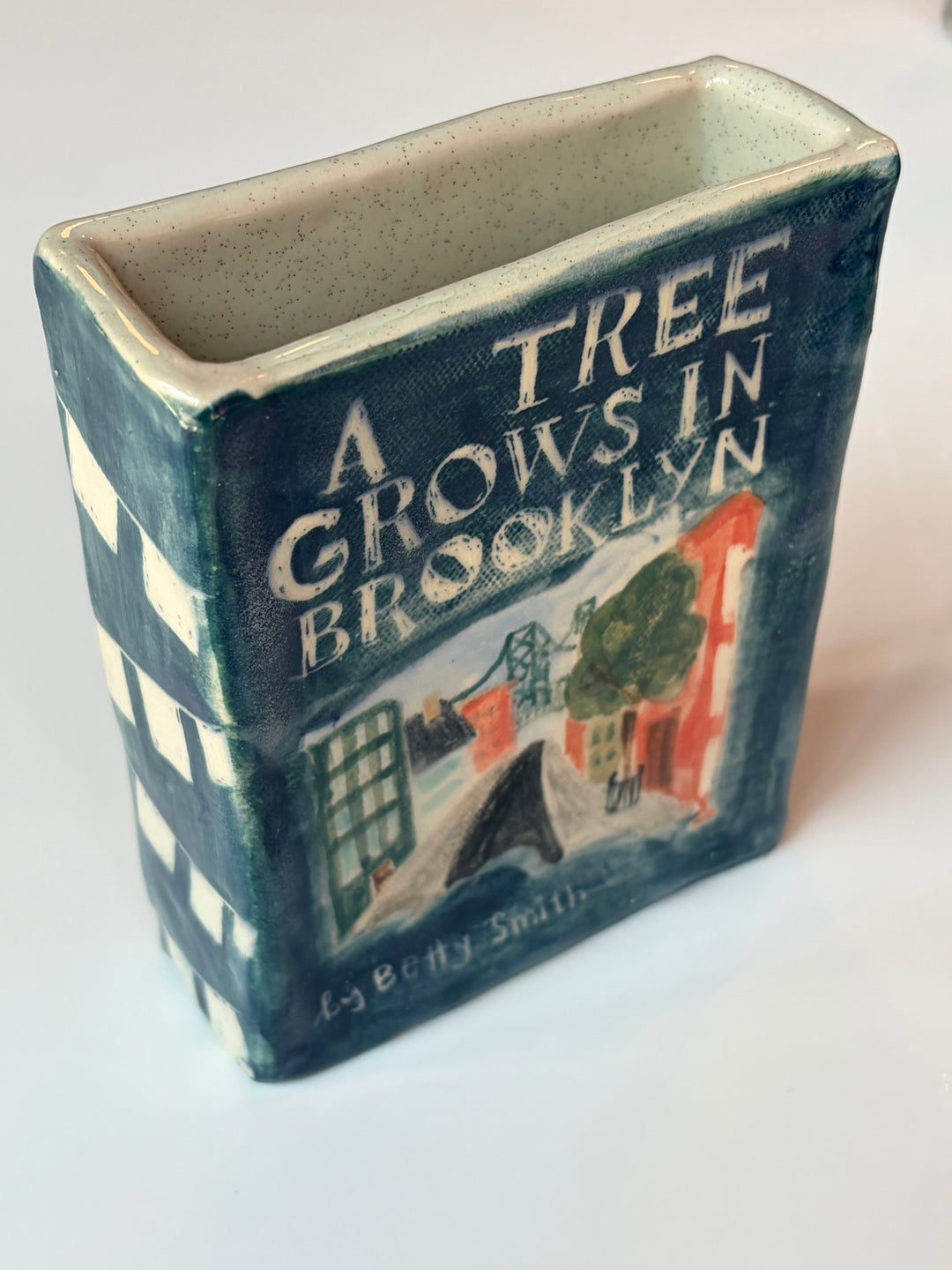 A Tree Grows in Brooklyn Book Vase