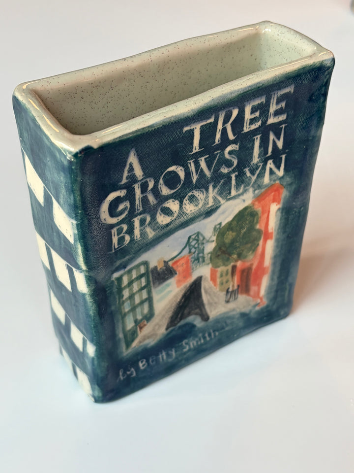 A Tree Grows in Brooklyn Book Vase