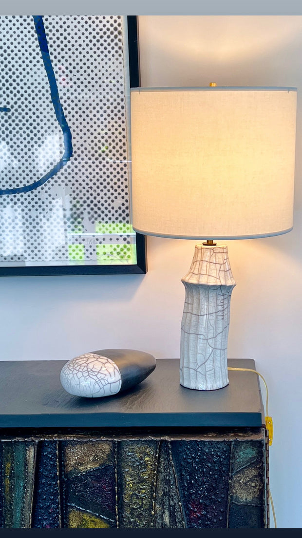 Raku lamp 11x5x5