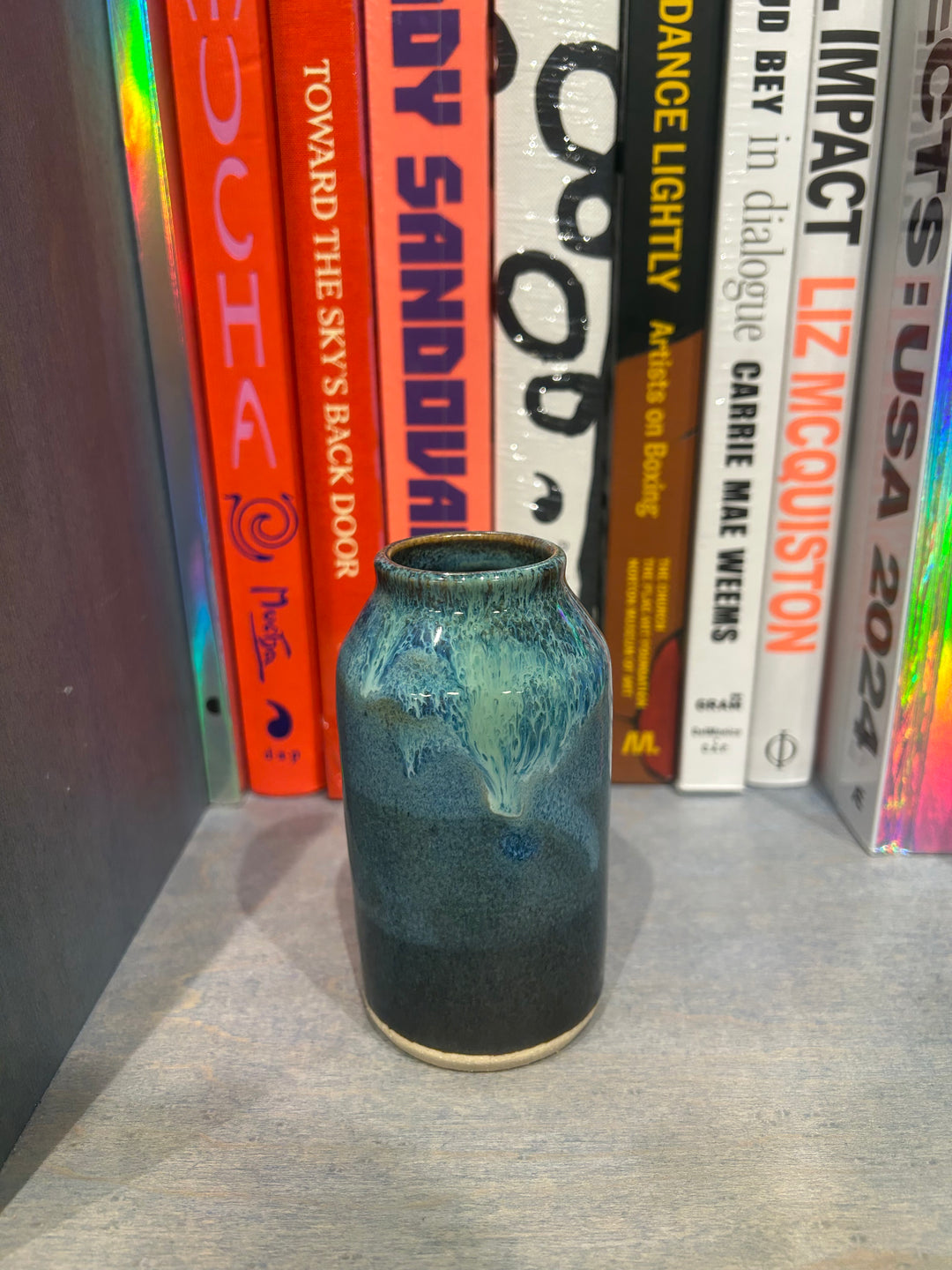 Clay Crew Collaboration Bud Vase - Deep Blue