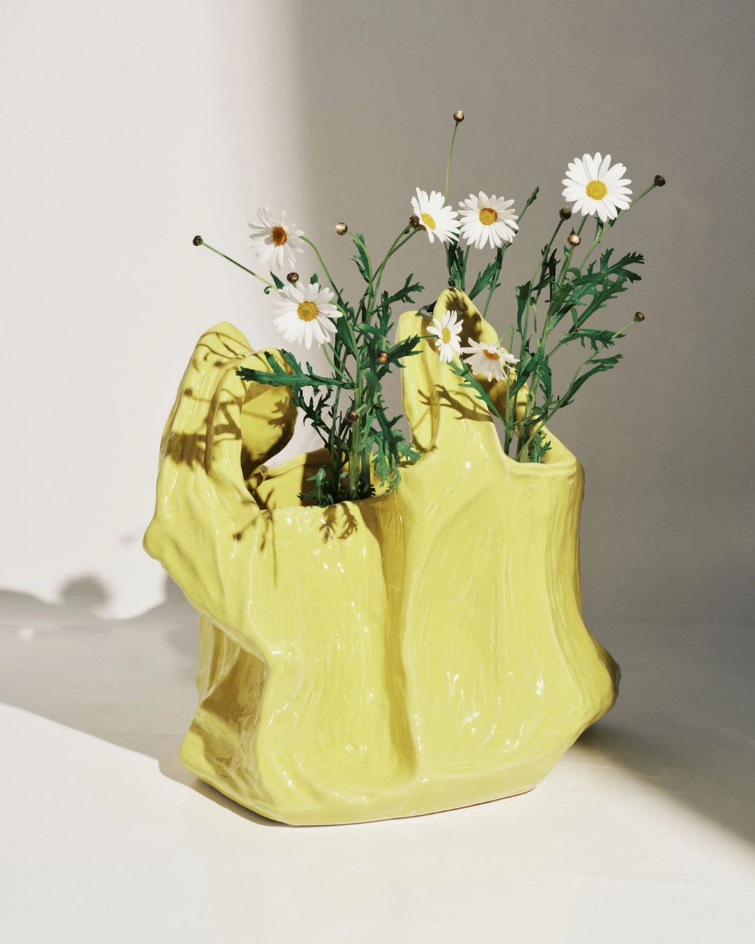 Vase Yellow Gala
