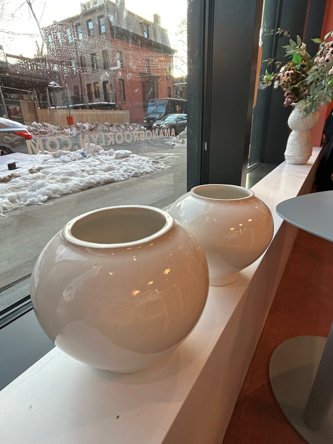 Minimal White Vase