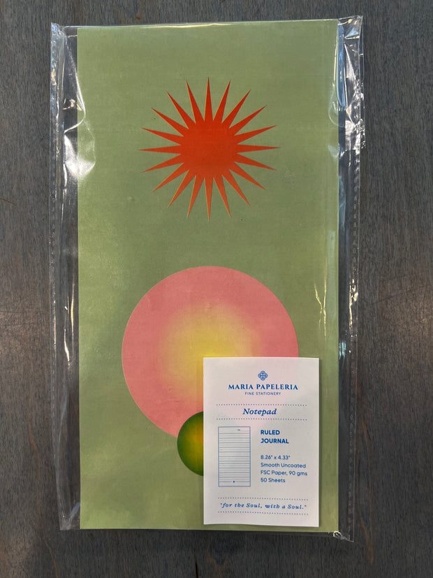 Green Alma Notepads