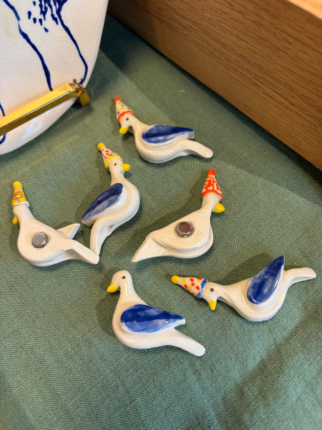 Mini Pigeon Magnets - Tine Bird
