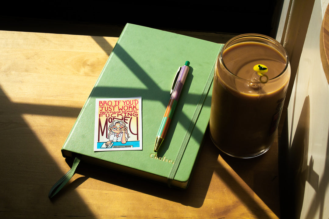 “Bro, If You’d Just Work” Sticker