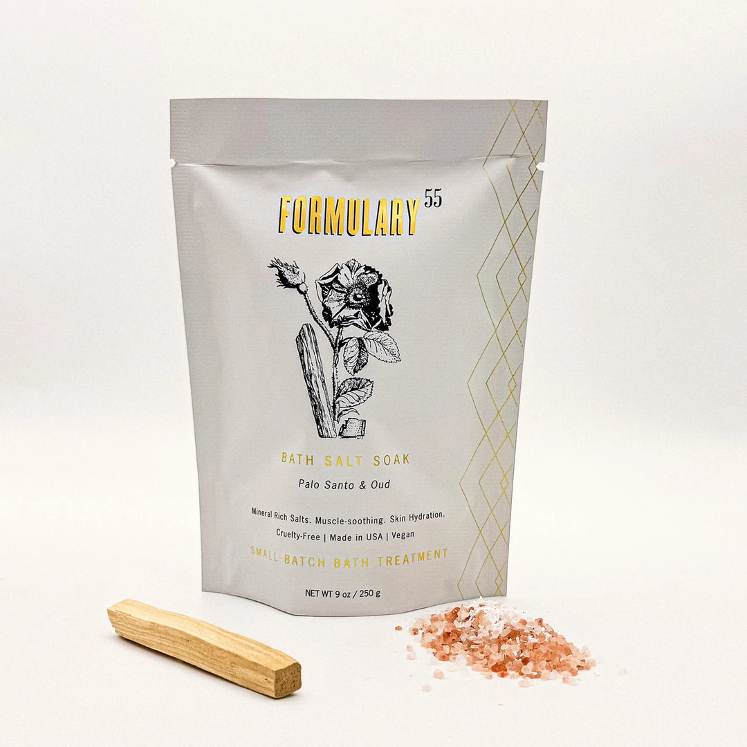 Palo Santo & Oud Bath Salt Soak