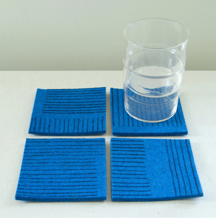 Olga Joan Wool Coasters (set of 4)