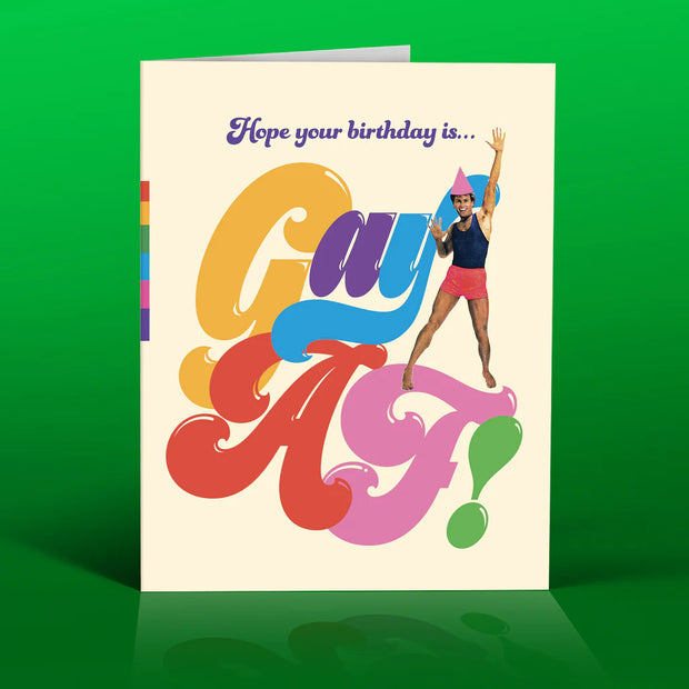GAY AF BIRTHDAY