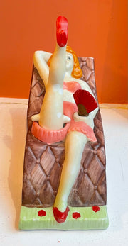 1940's "Naughty Nodder" Vintage Ash Tray