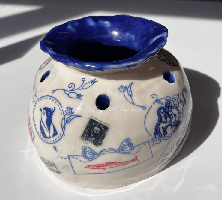 Postcard Vase