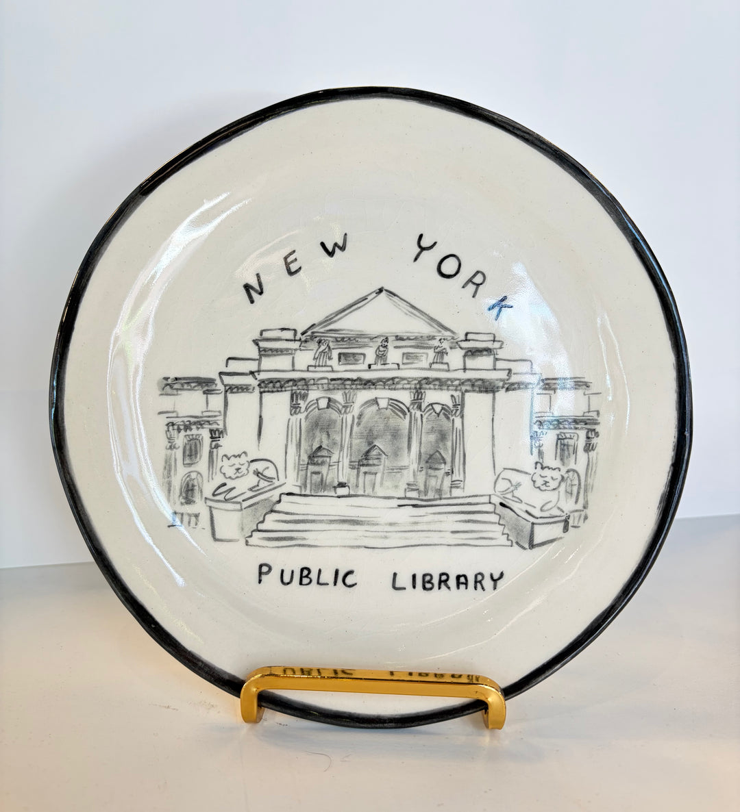 NYC Ceramic Souvenir Plates