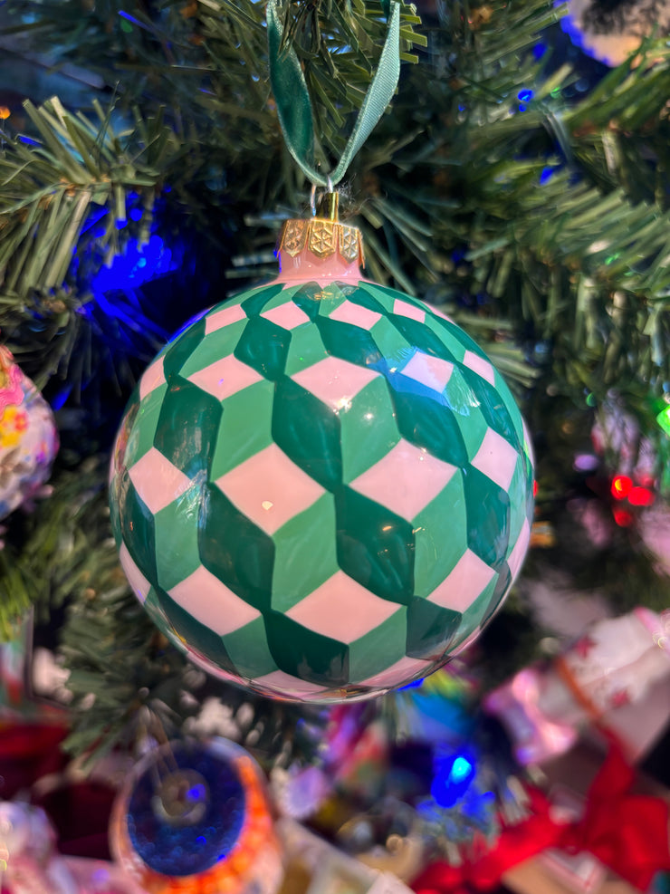 Abstract Ball Ornaments