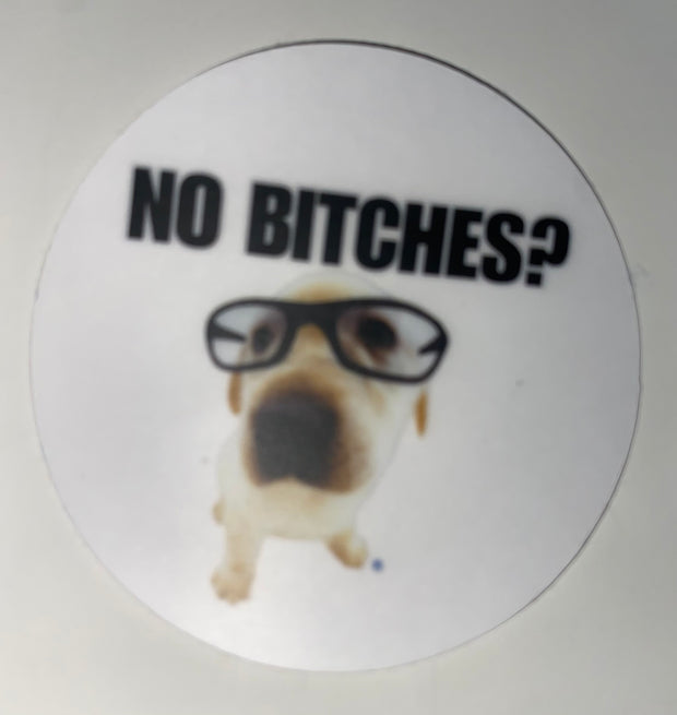 Glasses Puppy Sticker