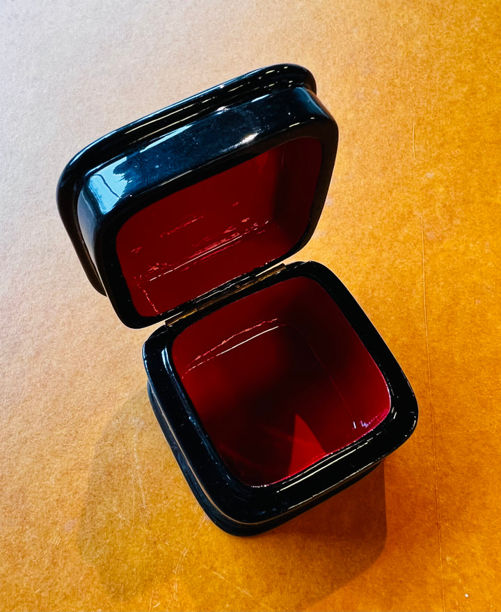 Vintage Lacquer Ring Box
