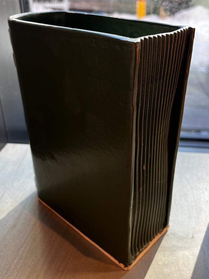 BLK Wheelhouse Ceramic Book Vases
