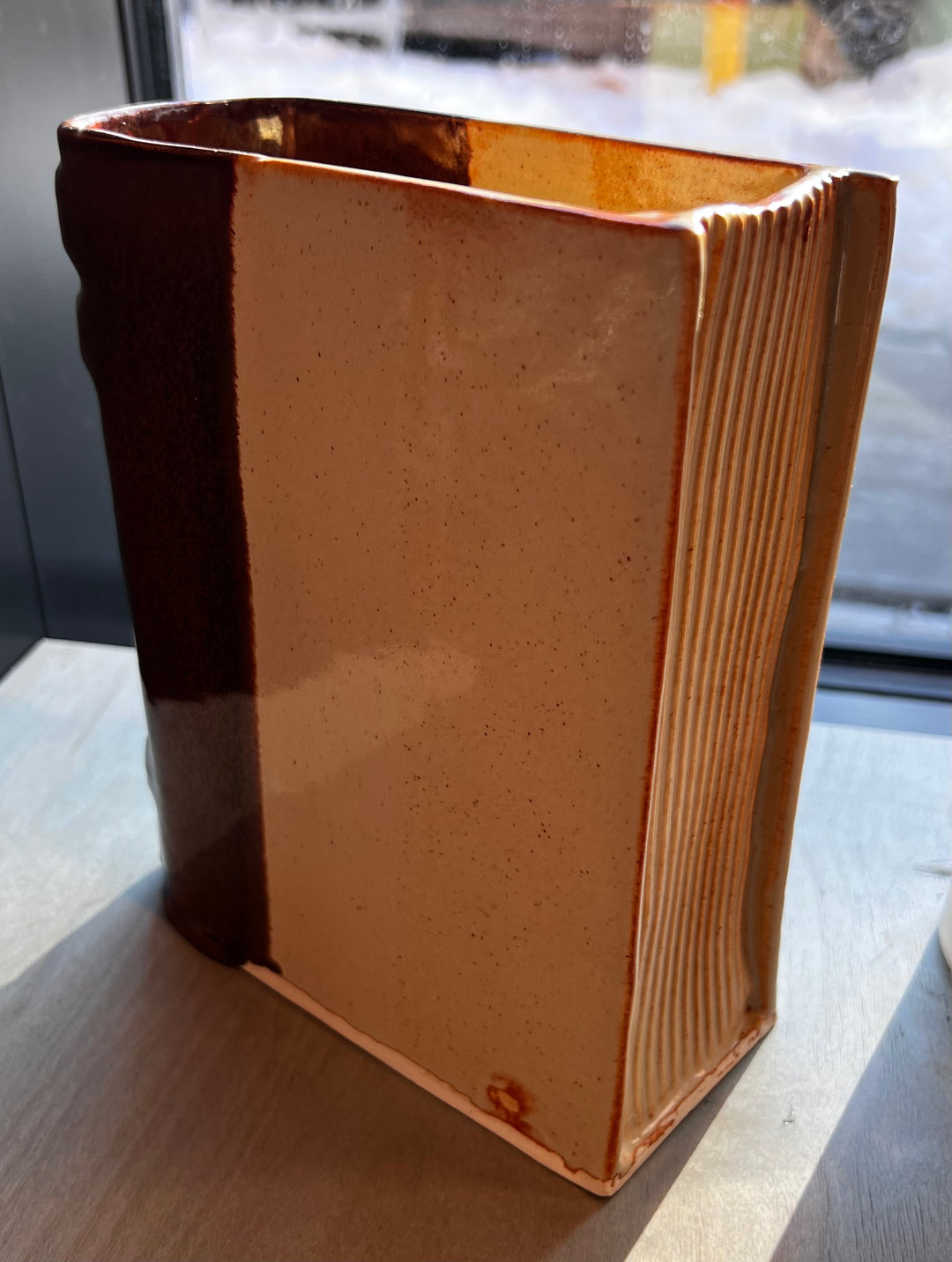 BLK Wheelhouse Ceramic Book Vases