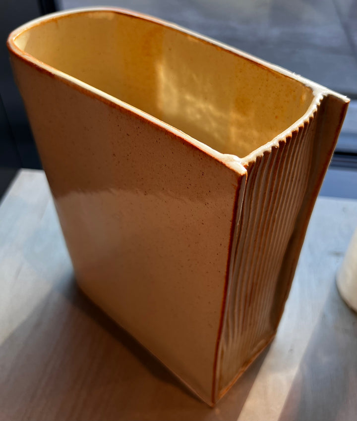 BLK Wheelhouse Ceramic Book Vases