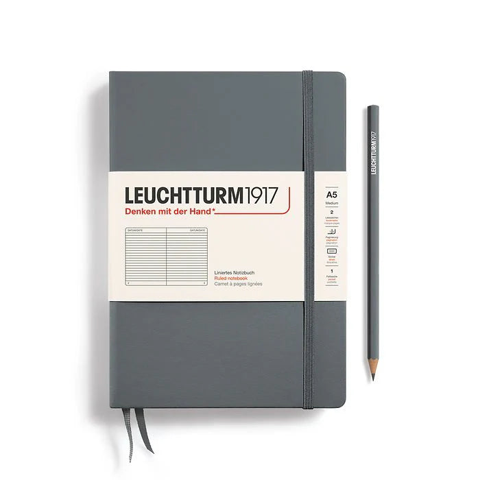 Leuchtturm1917 A5 Ruled Notebooks