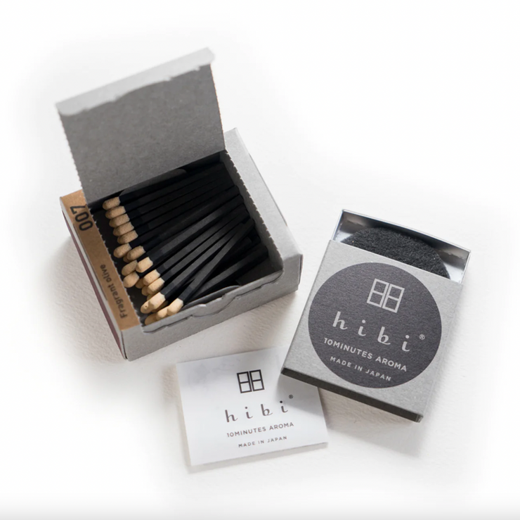 Hibi Incense Matches: Large Box of 30