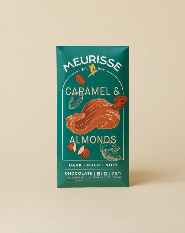 Dark Chocolate with Caramelized Almonds
