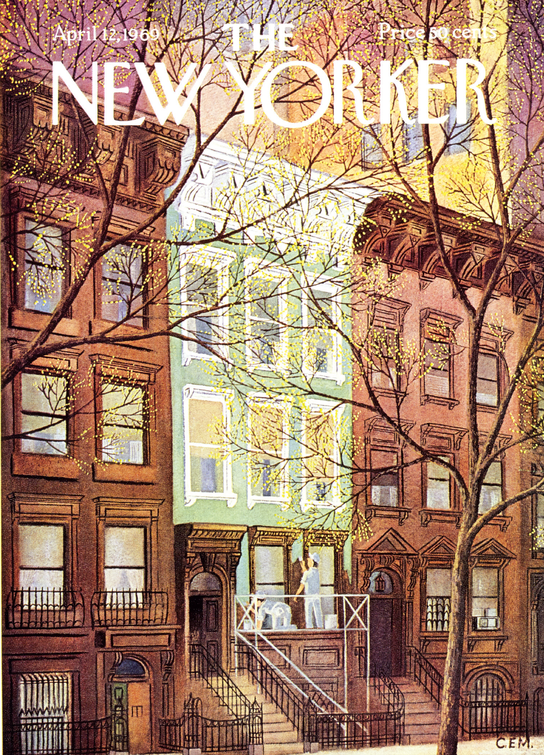 BROWNSTONE IN NYC CARD