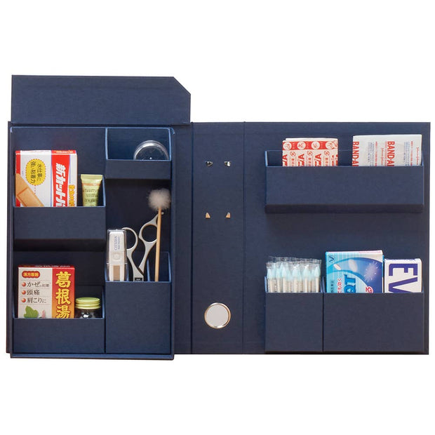 Magnetic Lifestyle Tool File for Organizer your Desk B5 size: Navy