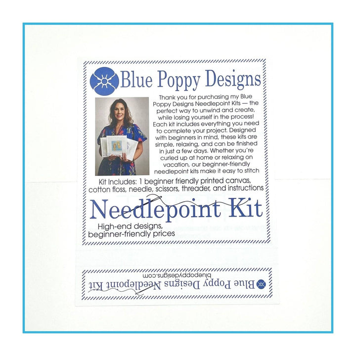 Red Tulips Needlepoint Kit