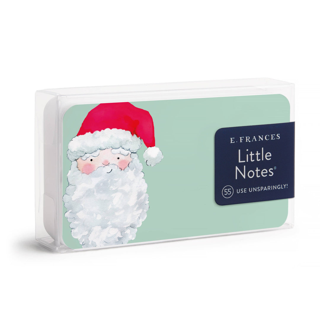 Vintage Santa Little Notes® – Mini Notecard Pack, Set of 5