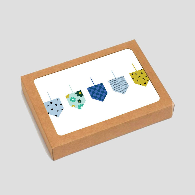 Dreidel Design: Boxed Set of 6