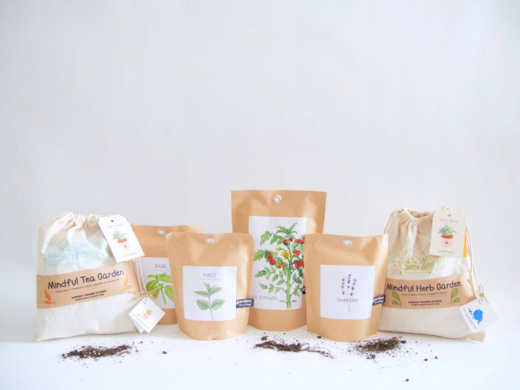 "Get Growing" Mindful Garden in a Bag Kit: Italian Parsley