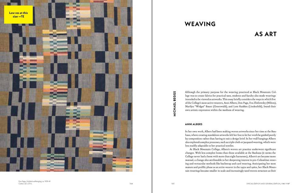 Weaving at Black Mountain College: Anni Albers,