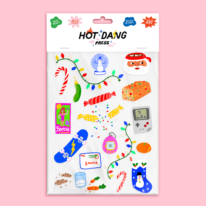 Santa Came! Iron On Sheet Set