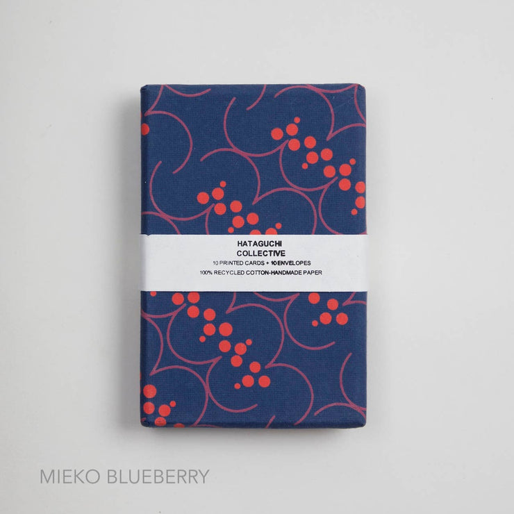 Greeting Card Set in Box: SHIMA-MARU GREY x GOLD