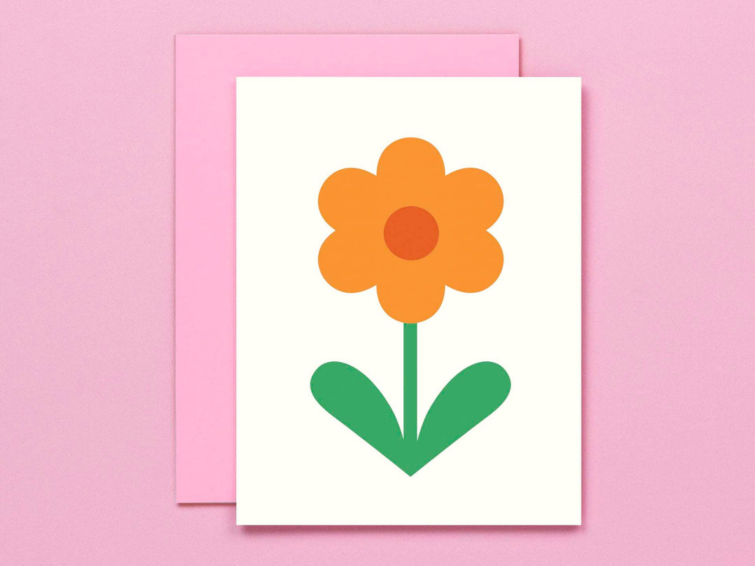 Flower Friend No. 4, Love Blank Card