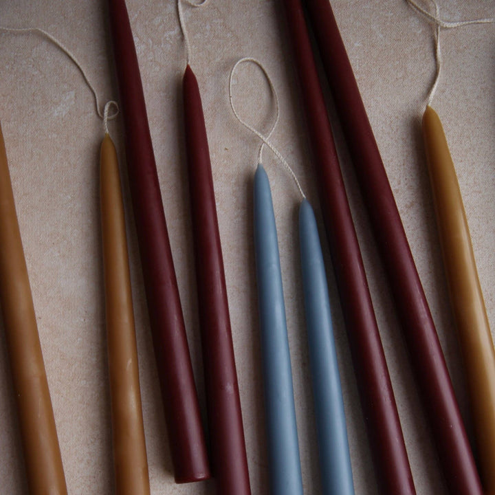 12" Dipped Taper Candles