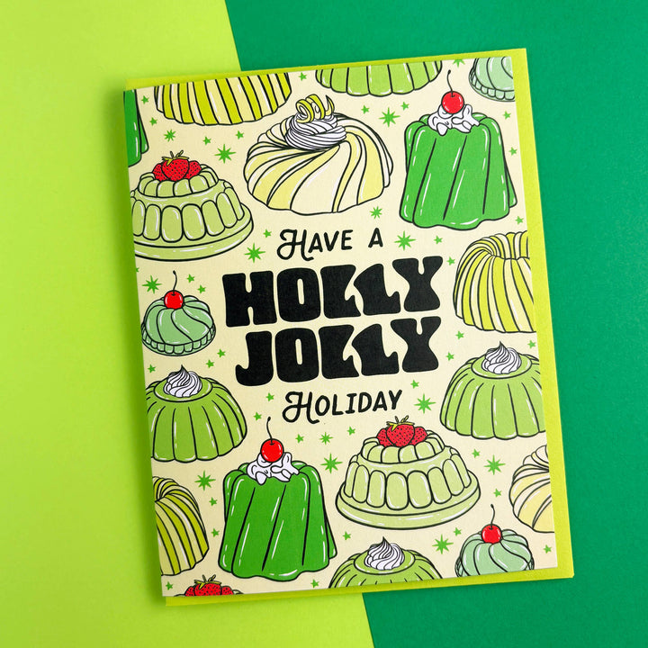 Holiday Jello Card: Single card