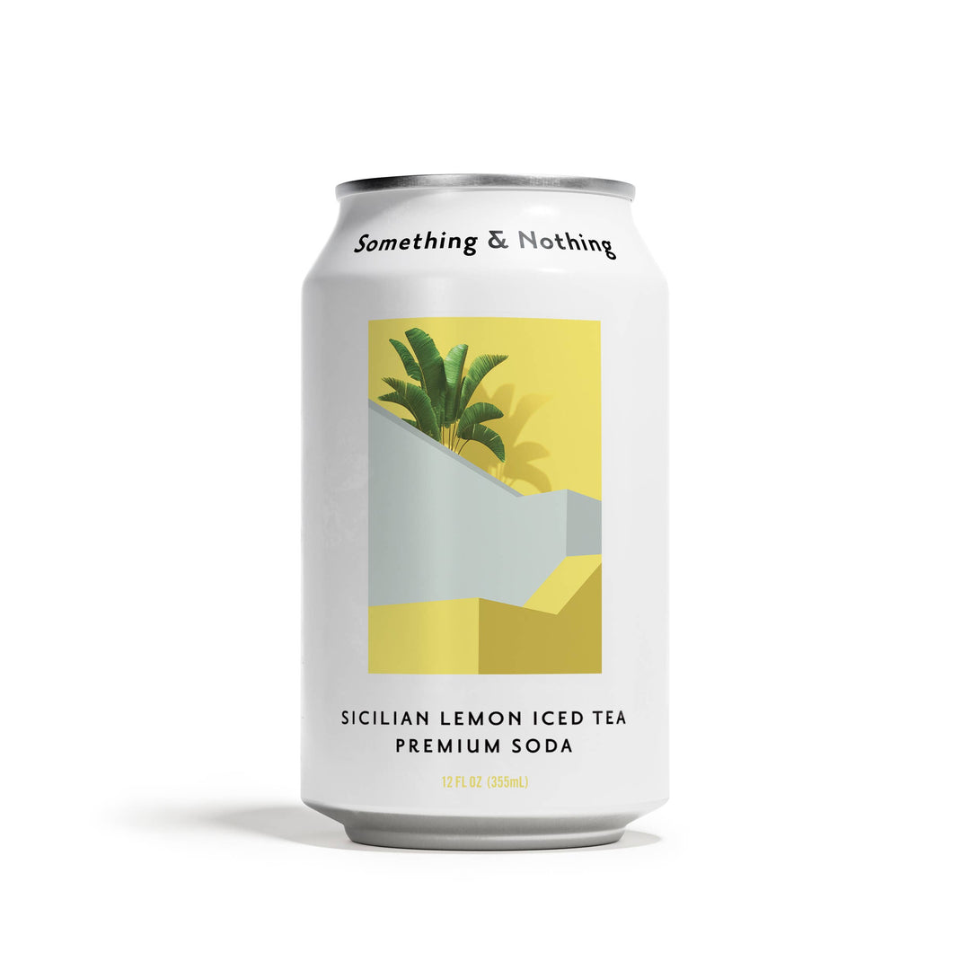 Sicilian Lemon Iced Tea Soda