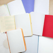 Assorted Paper Notebooks: Large / Contrasting Thread