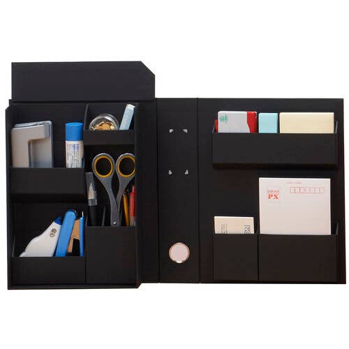 Magnetic Lifestyle Tool File for Organizer your Desk B5 size: Navy