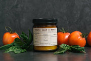 Tomato Leaf and Basil Taxonomy Candle: 9oz