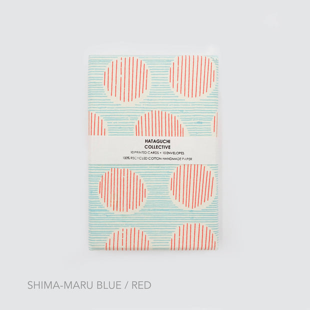 Greeting Card Set in Box: MIEKO FLOWER ORANGE