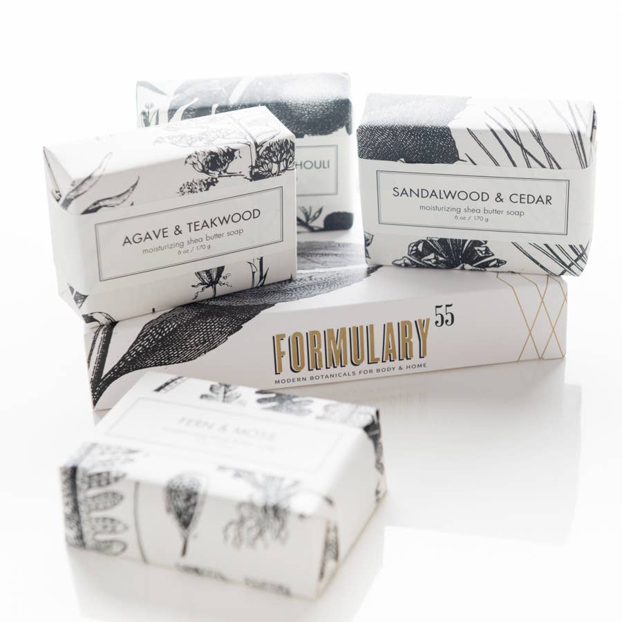 Earth & Forest Bath Bar Gift Set