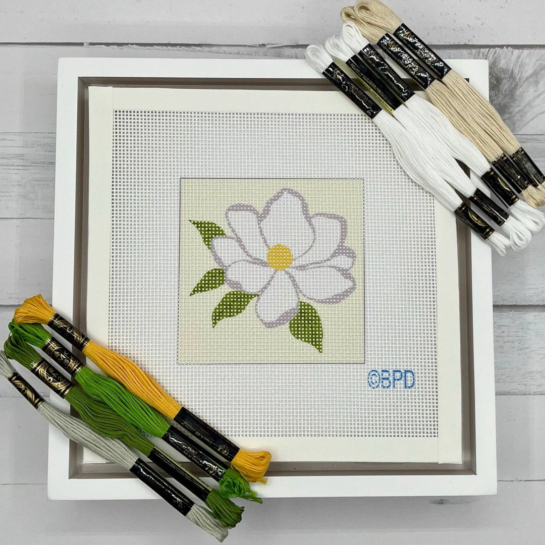 Magnolia Needlepoint Kit