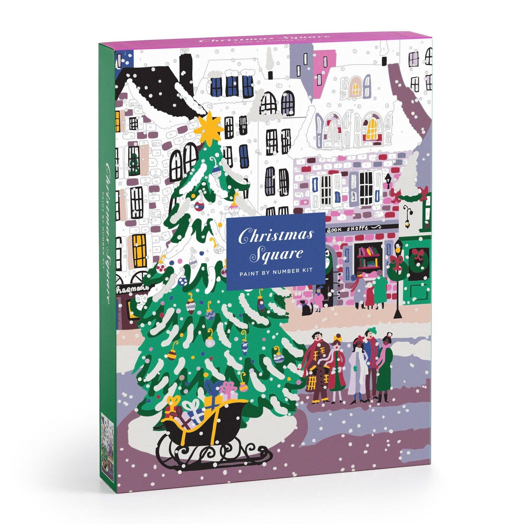 Joy Laforme Christmas Square 9 x 12 Paint by Number Kit