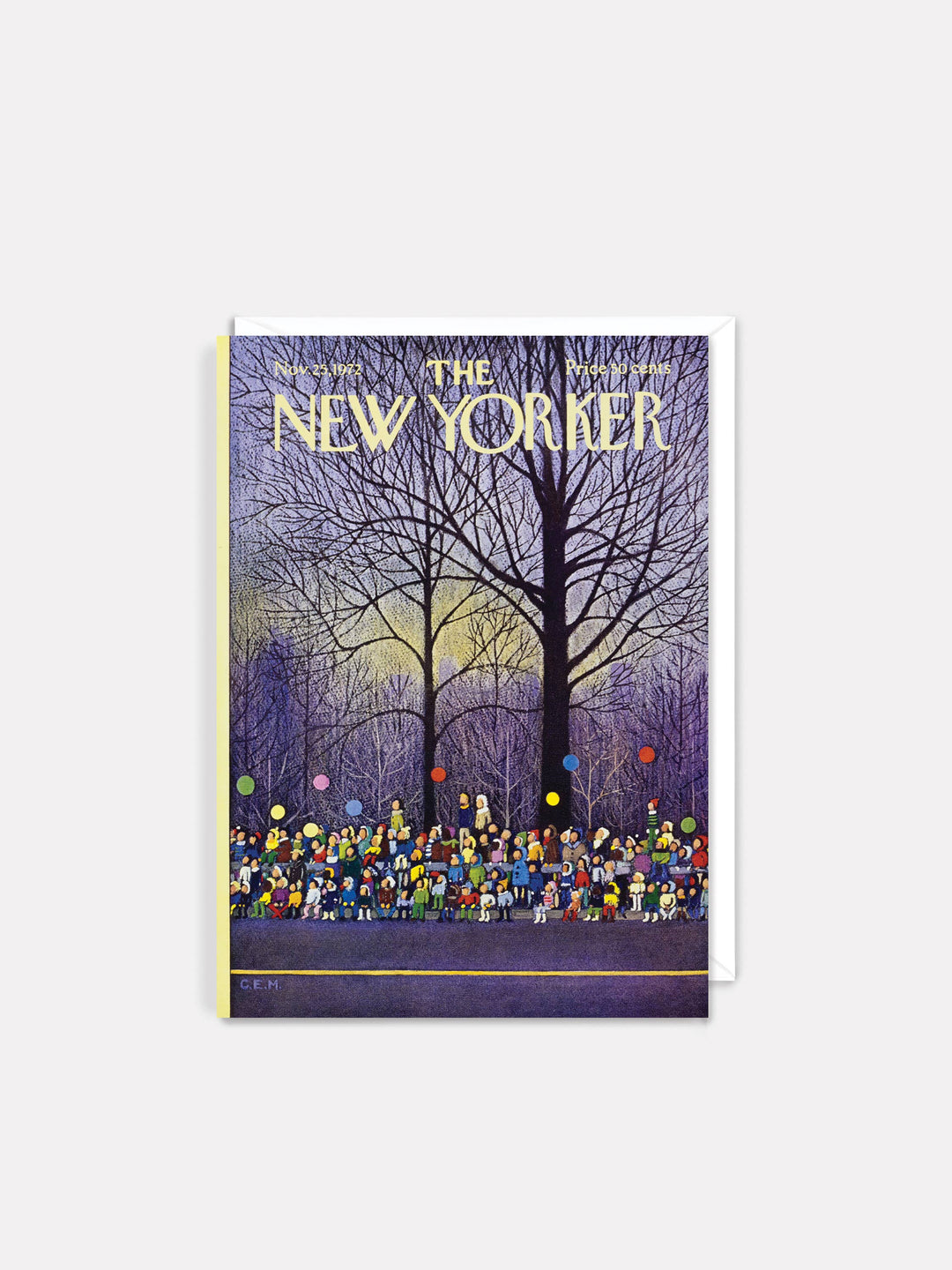 CONNECTED NEW YORKER COVER CARD